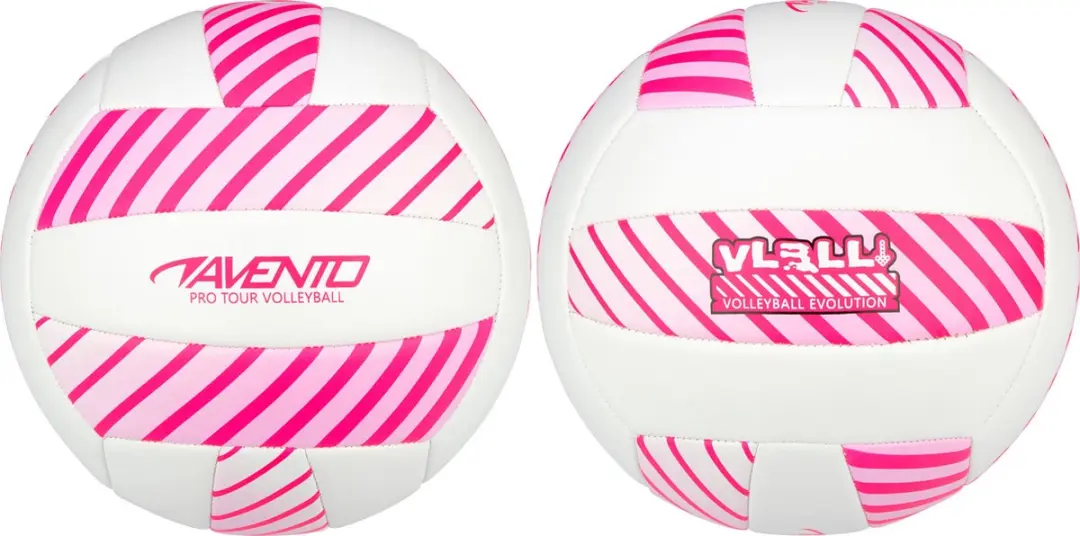 Avento Volleybal Kunstleder Roze/Wit - afbeelding 2 van 5