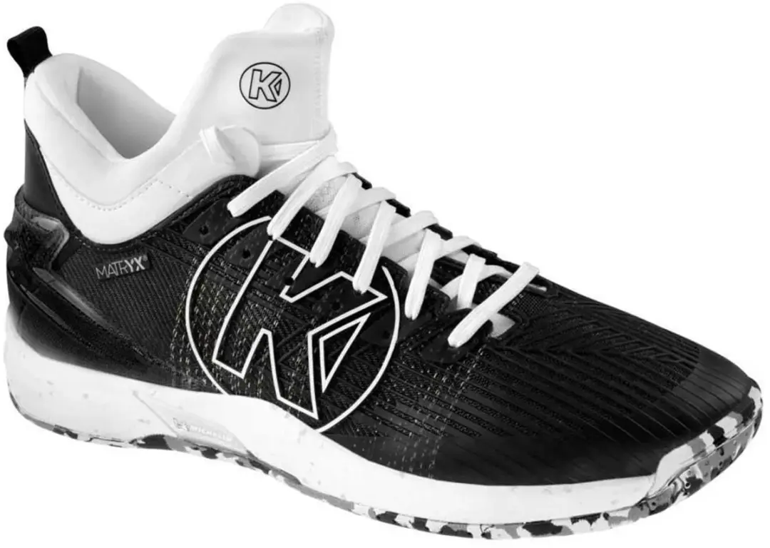 Kempa Attack Mid Indoor Sportschoenen 39 - Zwart/Wit - afbeelding 6 van 6