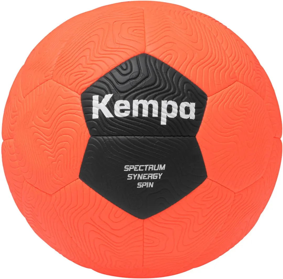 Kempa Handbal Spectrum Synergy Spin Maat 3 fluo red / zwart