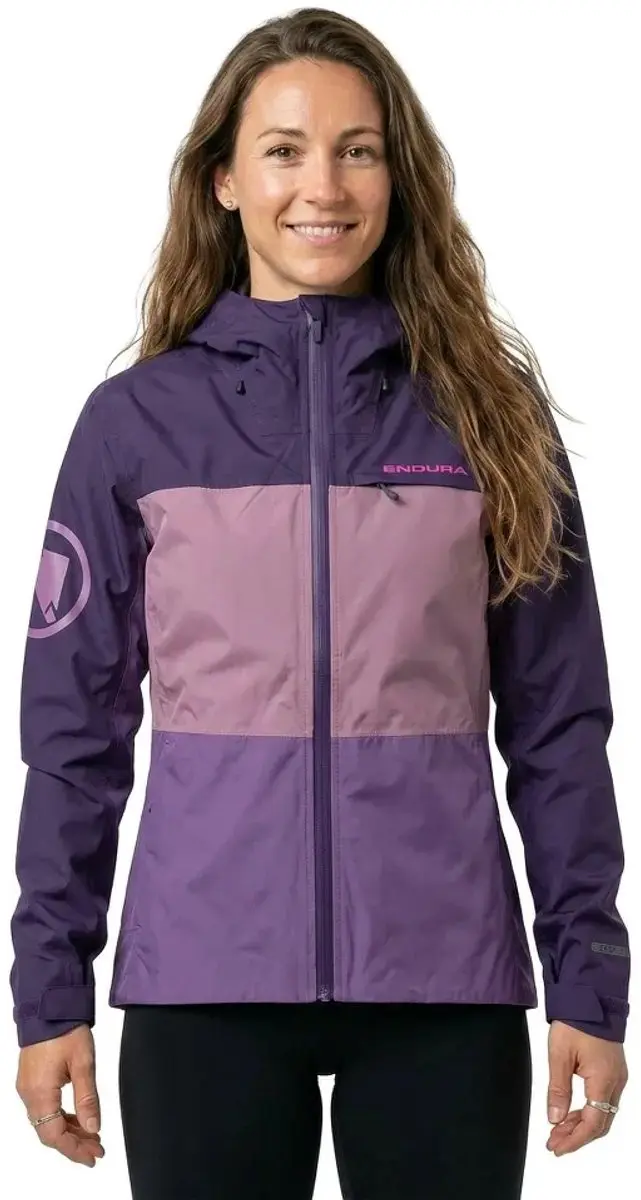 Endura Singletrack Ii Jas Paars M Vrouw