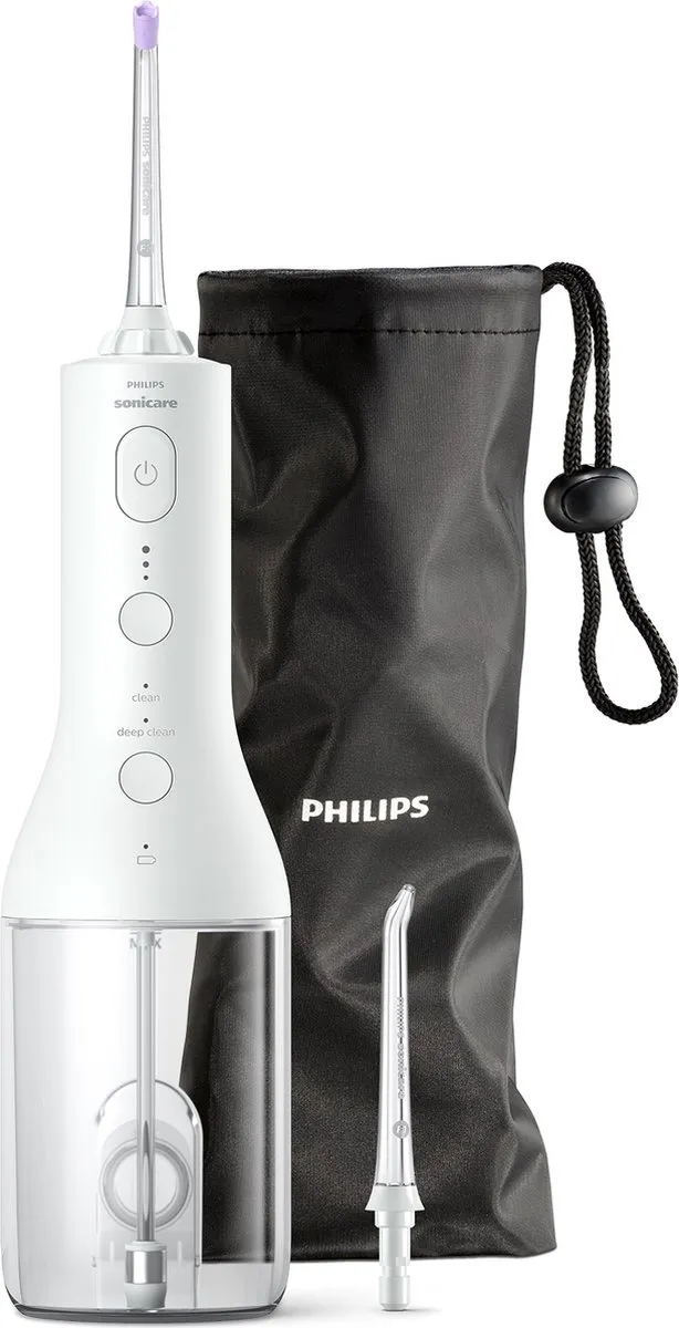 Philips Sonicare DiamondClean 9000 & Power Flosser 3000 - Wit - afbeelding 6 van 6