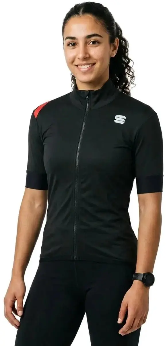 Sportful Fiandre Light NoRain Fietsjas Dames - S - Zwart - afbeelding 3 van 5