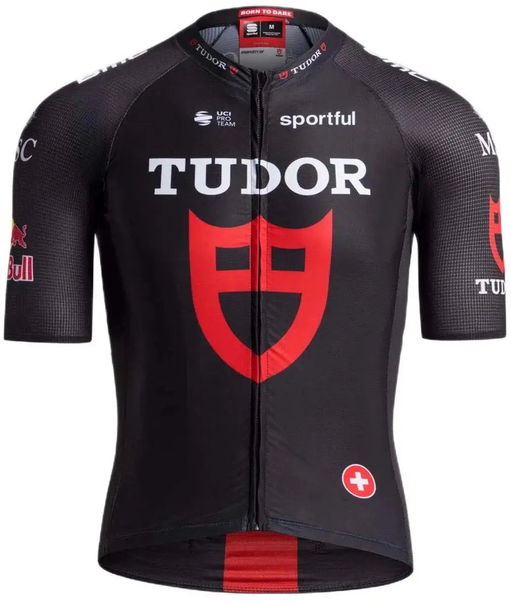 Sportful Tudor Supernova Korte Mouw Wielertrui Zwart S Man