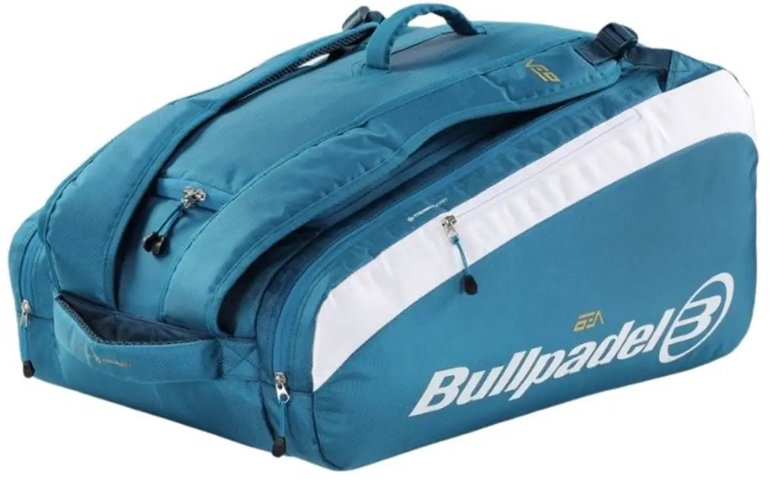 Bullpadel Padeltas BPP26021 - 3 Vakken - Pearl Blue - afbeelding 2 van 5