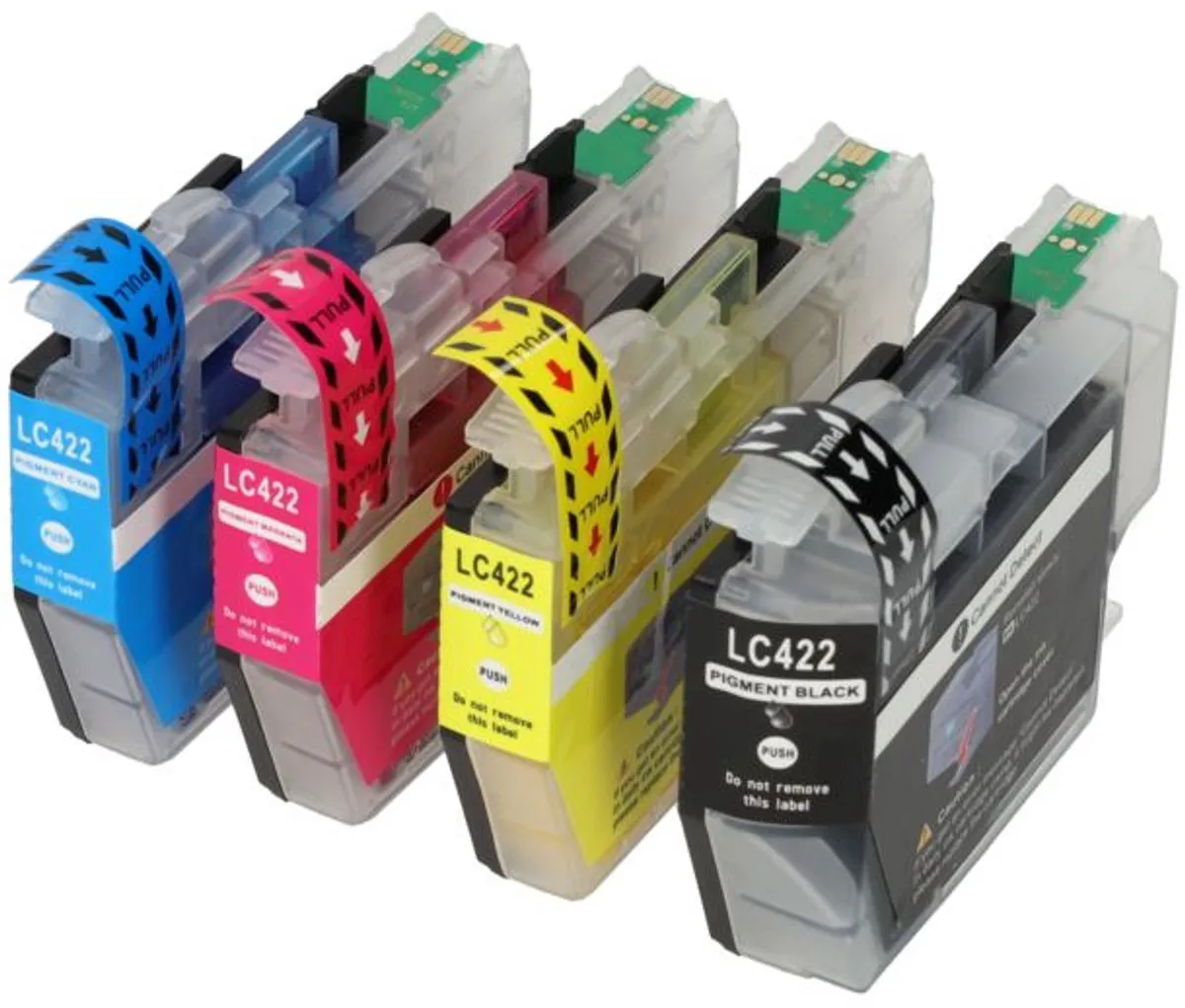 PrintAbout LC-422VAL Inktcartridge 4-kleuren Multipack