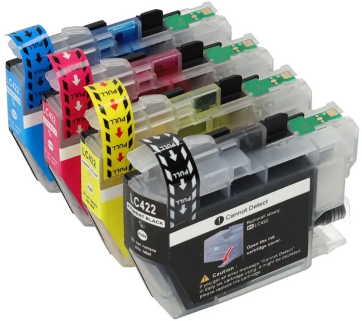 PrintAbout LC-422VAL Inktcartridge 4-kleuren Multipack - 3600 pagina's