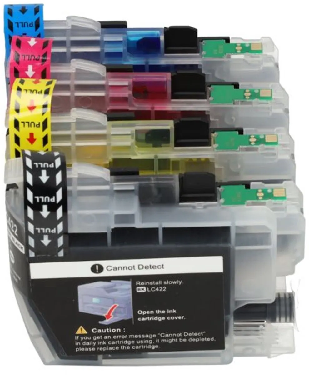 PrintAbout LC-422VAL Inktcartridge 4-kleuren Multipack - 3600 pagina's