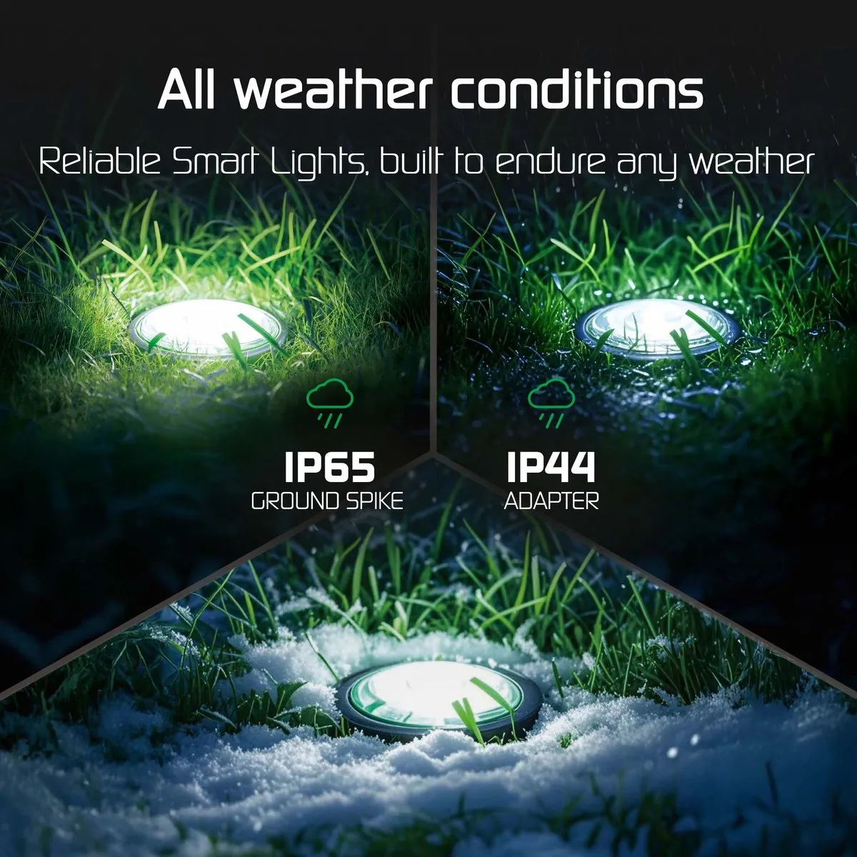 Ledvion LED Prikspot Set RGBIC 15 Stuks - 24W - Zwart