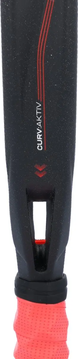 Bullpadel Vertex 04 2024 Padelracket - L0 - Zwart/Rood - afbeelding 6 van 6
