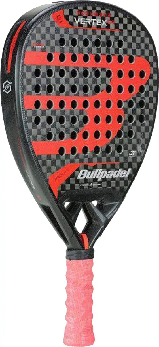 Bullpadel Vertex 04 2024 Padelracket - L0 - Zwart/Rood - afbeelding 5 van 6