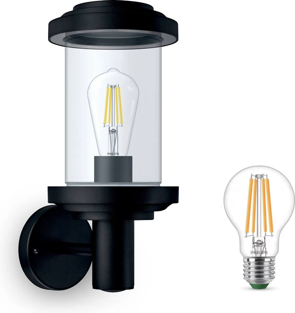 Philips Listra Wandlamp Buiten Opwaarts E27