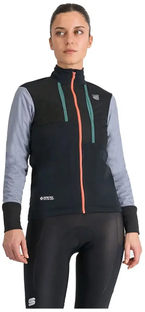 Sportful Supergiara Gore-tex Infinium™ Jas Zwart XS Vrouw