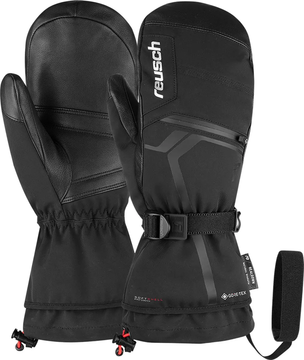 REUSCH DOWN SPIRIT GTX® MITTEN black / white-11
