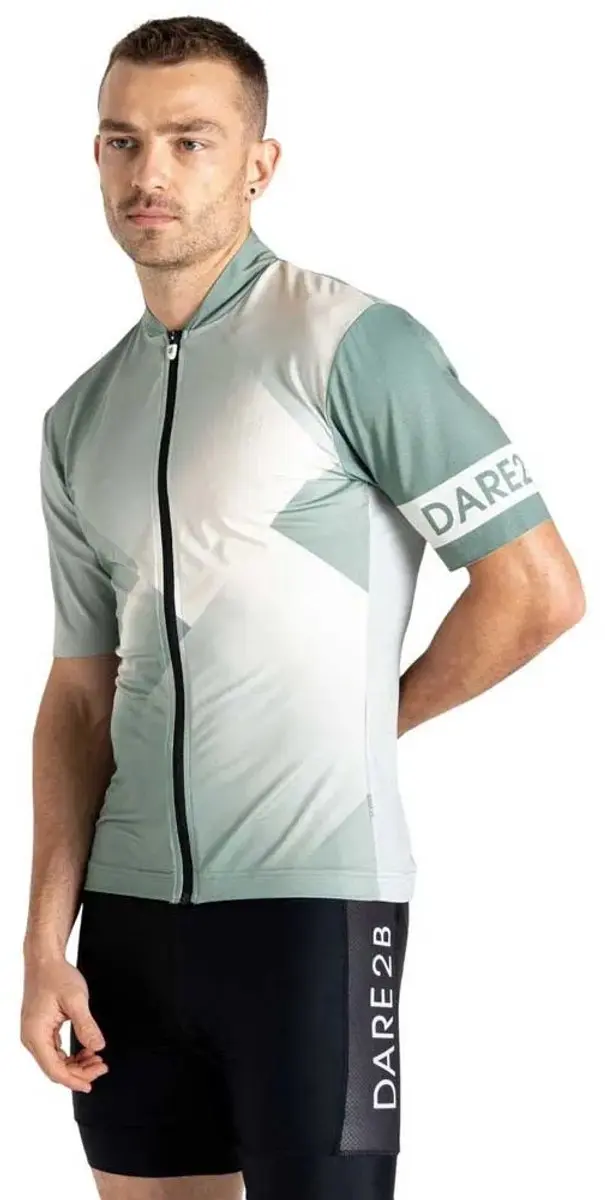 Dare2b Aep Pedal Ii Korte Mouw Wielertrui Groen 2XL Man