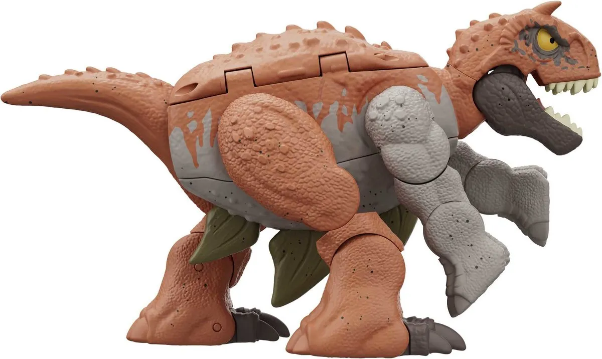 Jurassic World Woeste Wisselaars Carnotaurus & Stegosaurus HLP07 - afbeelding 6 van 6