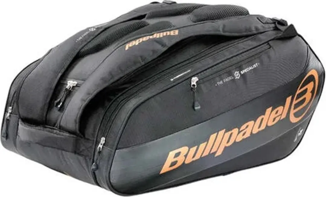 Bullpadel Vertex BPP-25001 Padeltas - 3 Vakken Zwart/Goud - afbeelding 3 van 3