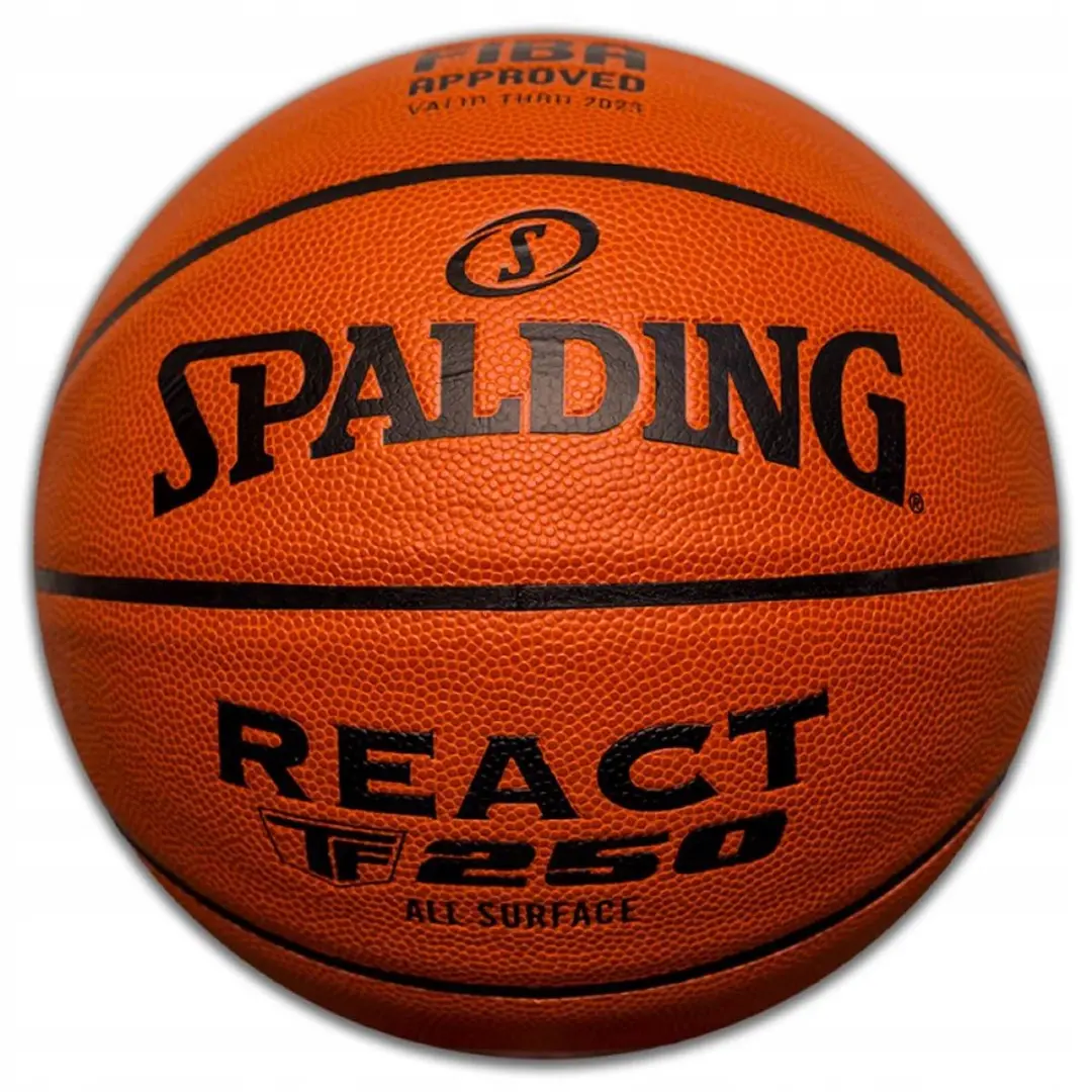 Spalding React TF 250 Basketbal FIBA - Maat 7 - Oranje