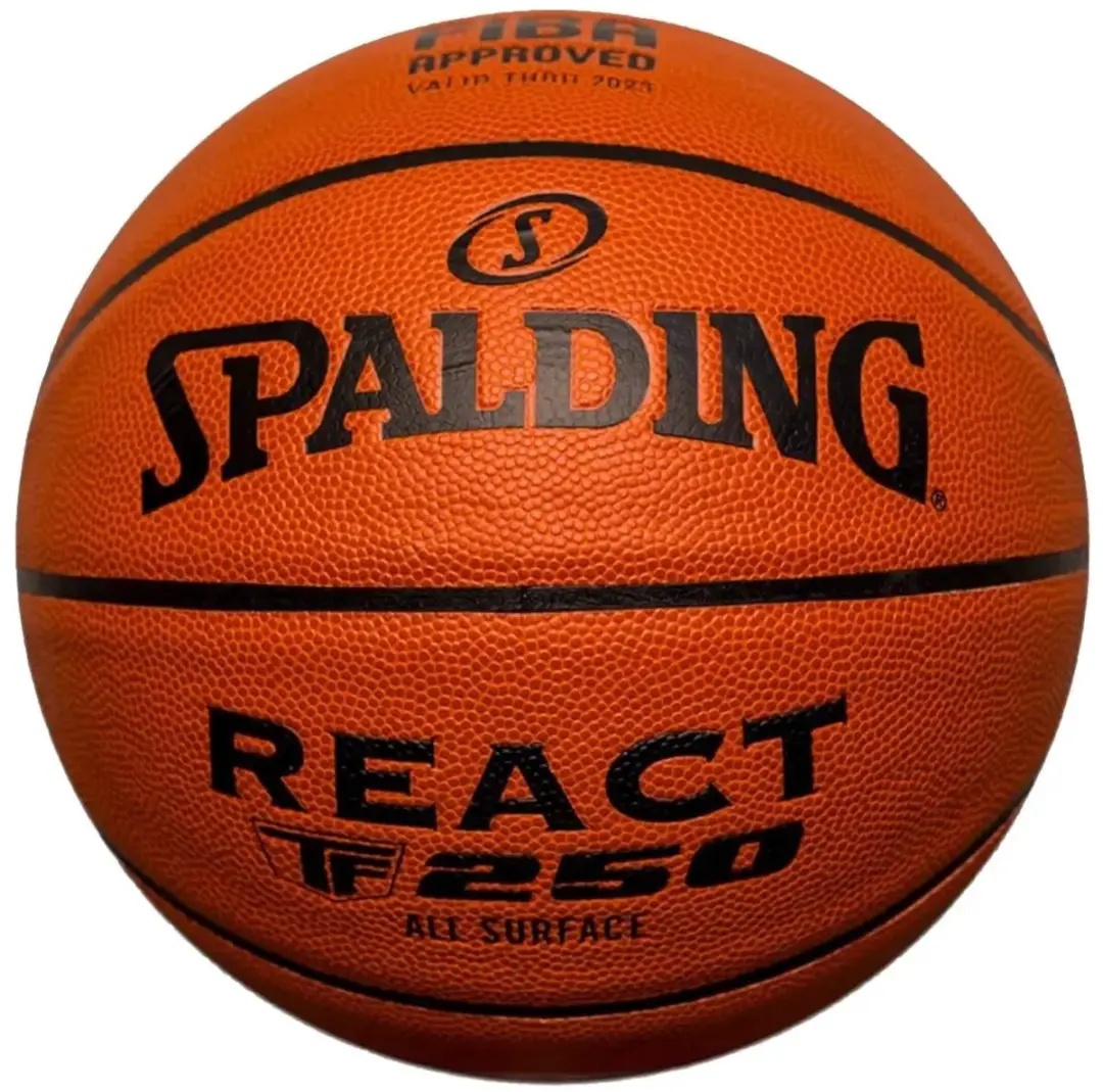 Spalding React TF 250 Basketbal FIBA - Maat 7 - Oranje