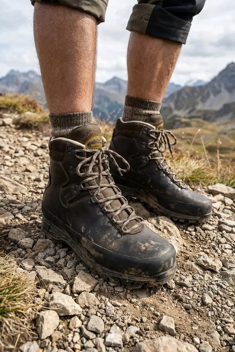 Meindl Engadin Men MFS Wandelschoenen - 43 Old Loden