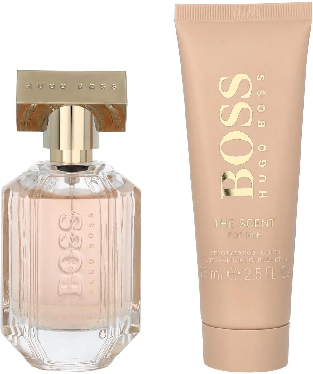 Hugo Boss The Scent for Her Giftset - 50ml Parfum + 75ml Bodylotion