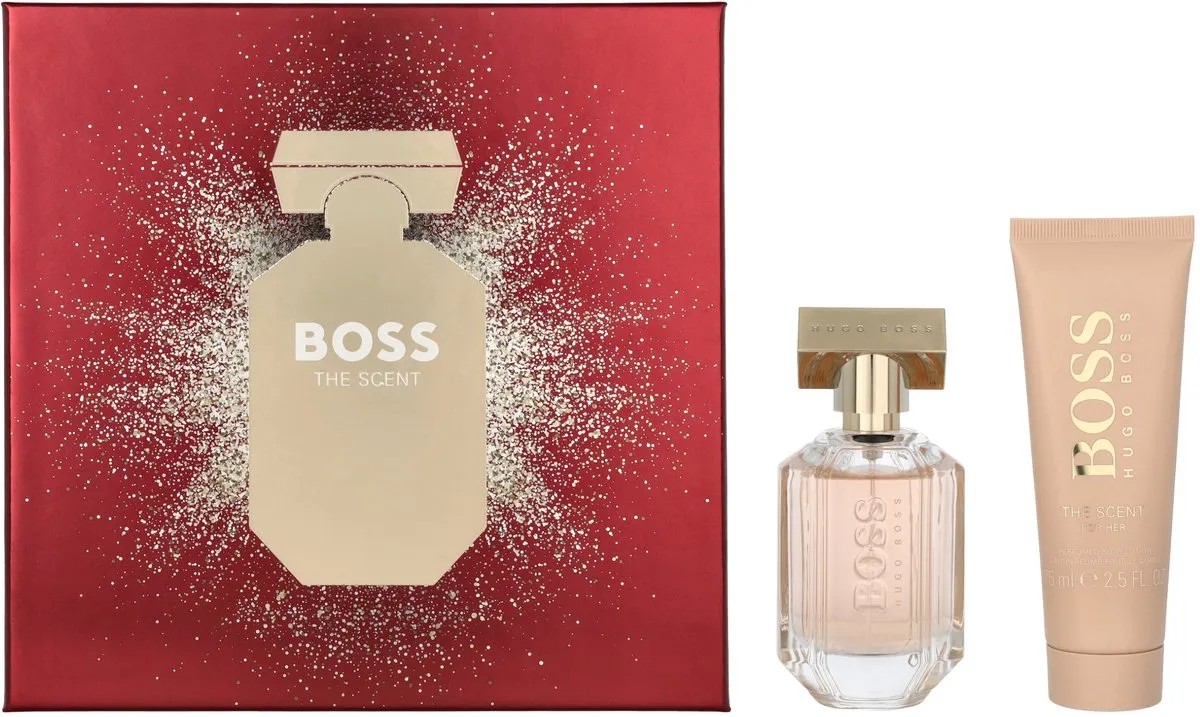 Hugo Boss The Scent for Her Giftset - 50ml Parfum + 75ml Bodylotion