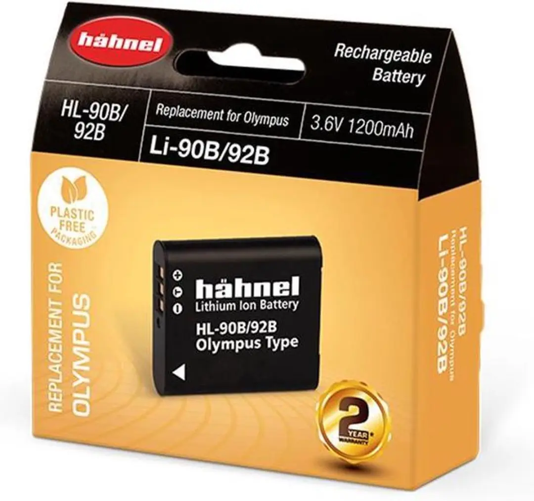 Hähnel Accu Olympus HL-90B/92B - 1200mAh - afbeelding 6 van 6