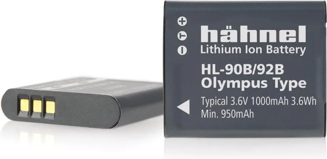 Hähnel Accu Olympus HL-90B/92B - 1200mAh - afbeelding 4 van 6