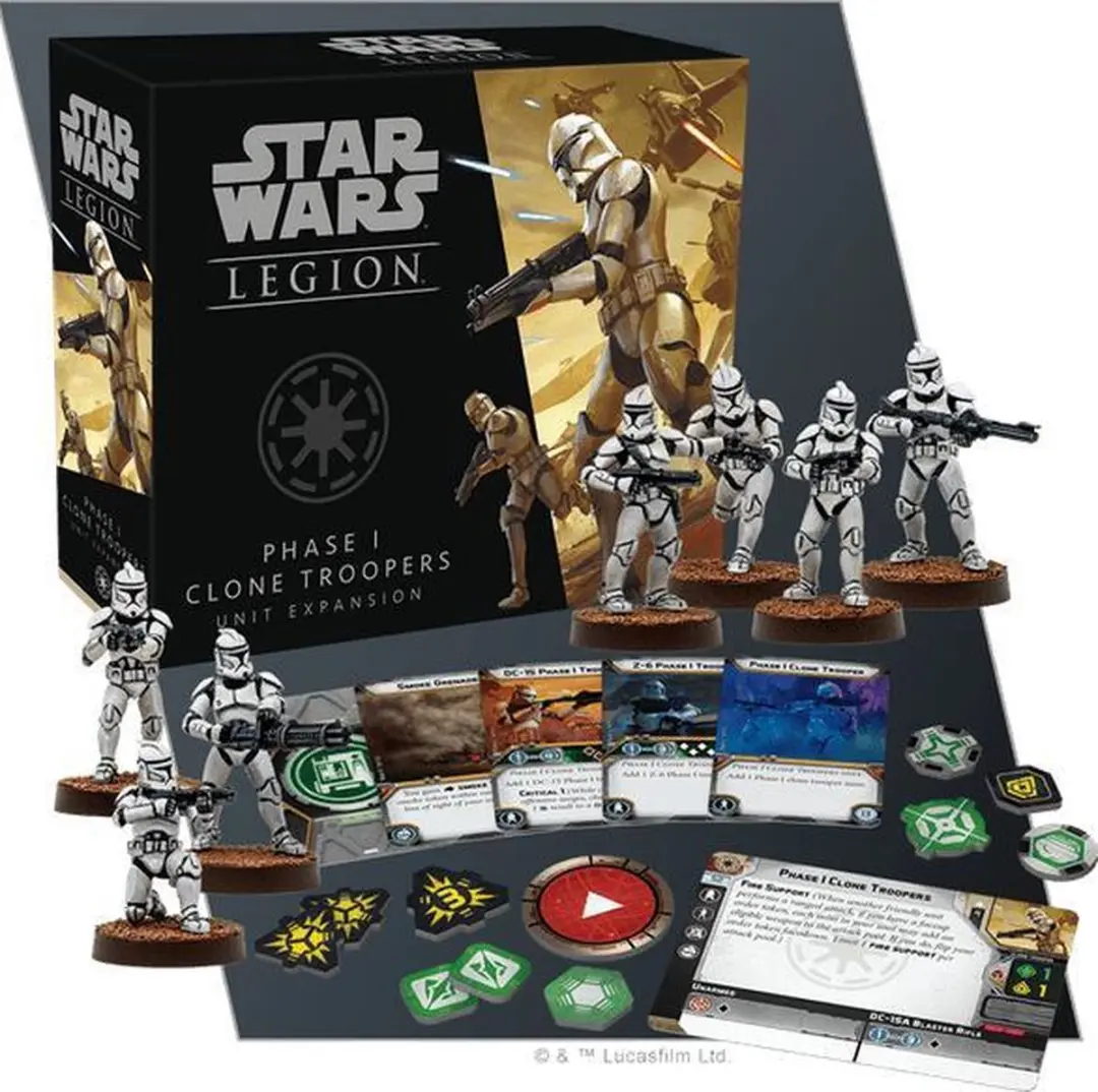Star Wars Legion Phase 1 Clone Troopers