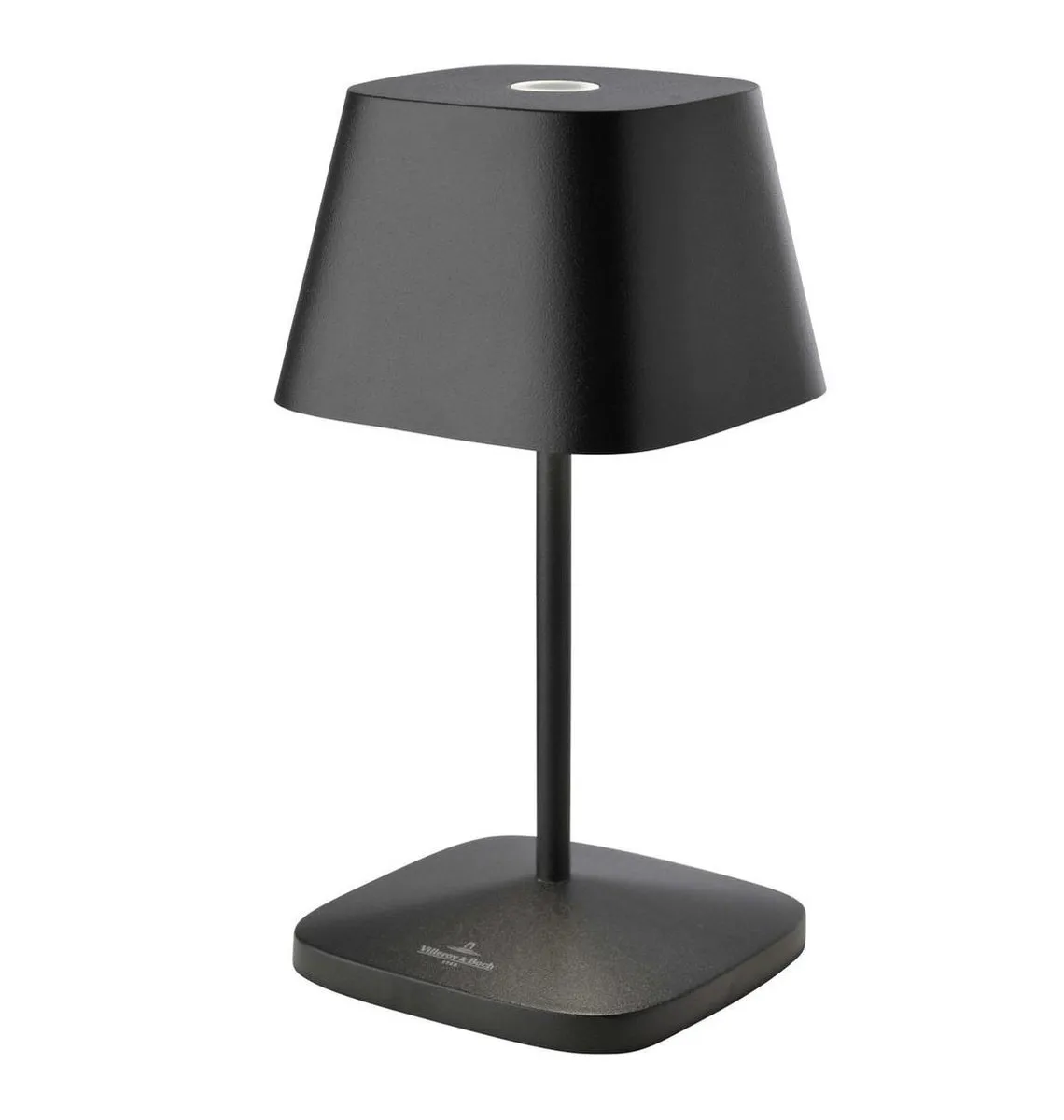 Villeroy & Boch Neapel LED Tafellamp Oplaadbaar - 3.3W - Zwart