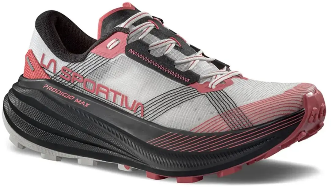 La Sportiva Prodigio Max Trailschoenen Dames - 42 - Chalk/Rosebay - afbeelding 3 van 4