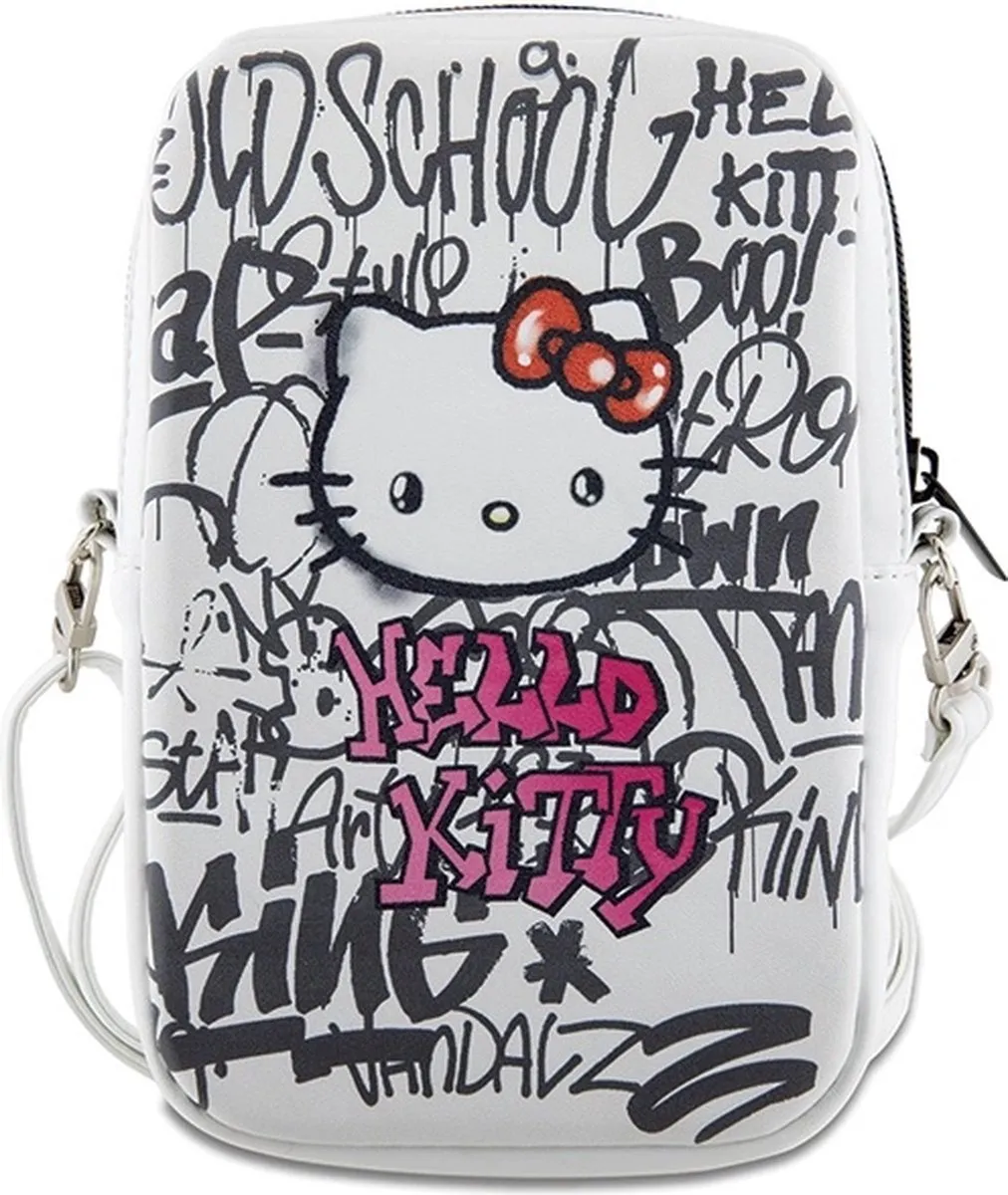 Hello Kitty Graffiti Heuptas - 7 Inch - Wit - afbeelding 6 van 6