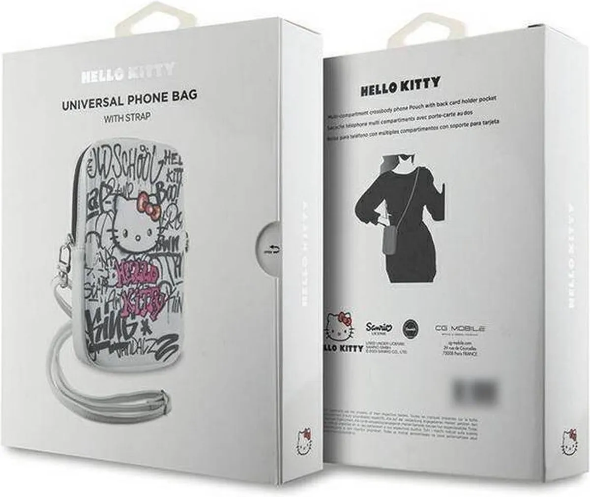 Hello Kitty Graffiti Heuptas - 7 Inch - Wit - afbeelding 4 van 6