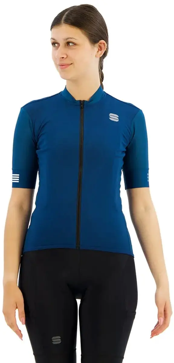 Sportful Srk Korte Mouw Wielertrui Blauw S Vrouw