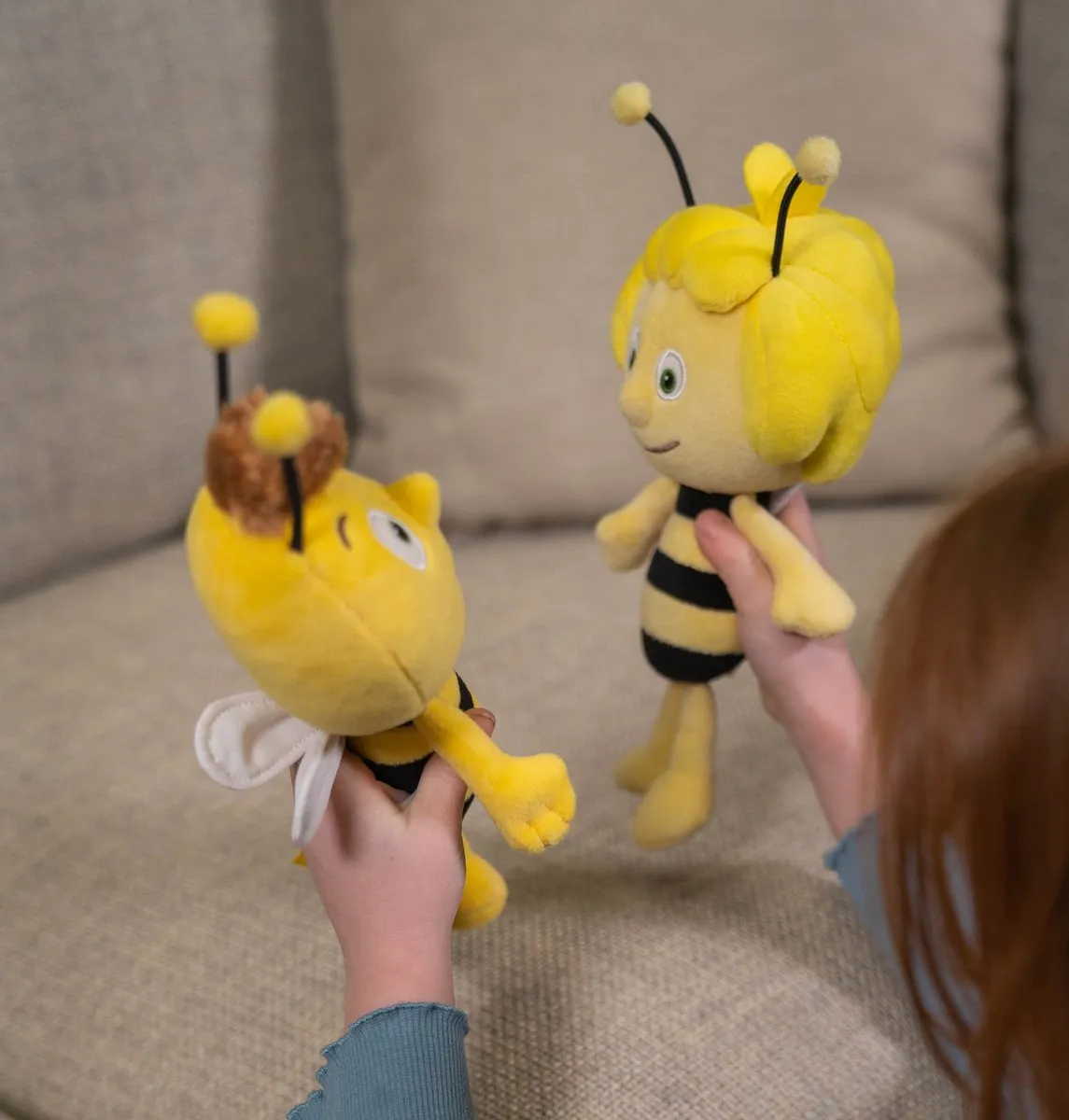 Studio 100 Maya de Bij Willy Knuffel - 20cm Geel