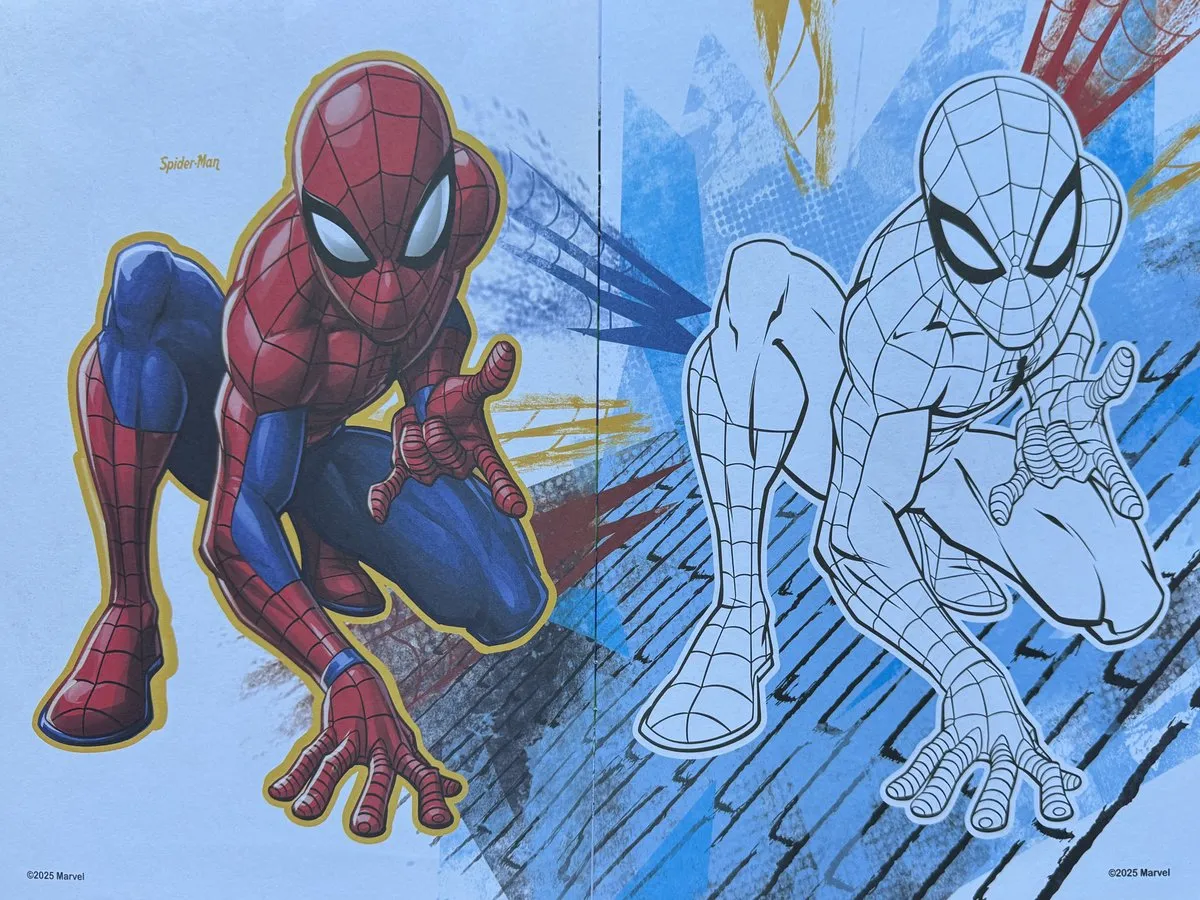 Spider-Man Kleurboek Multicolor - 32 Pagina's