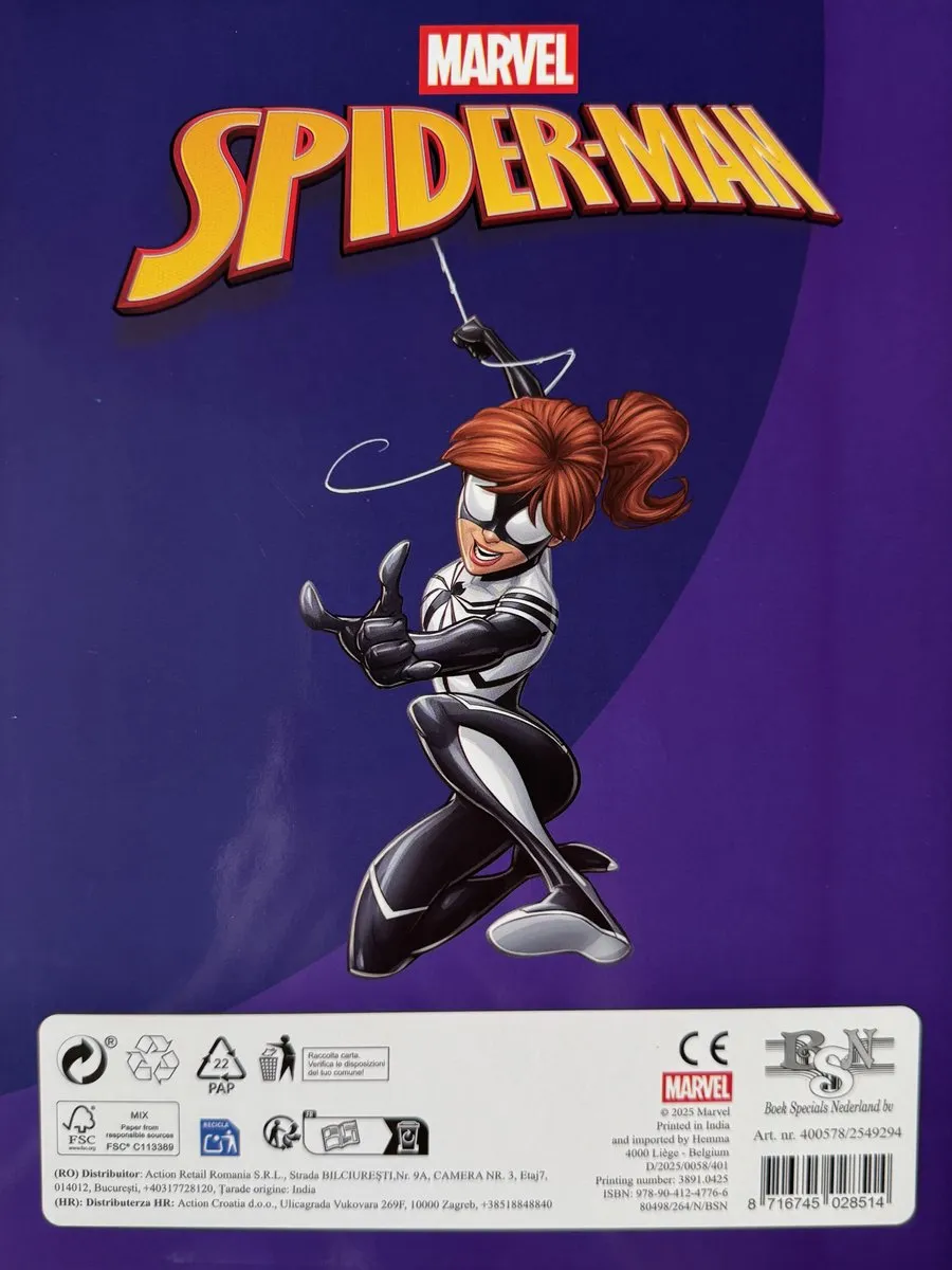 Spider-Man Kleurboek Multicolor - 32 Pagina's
