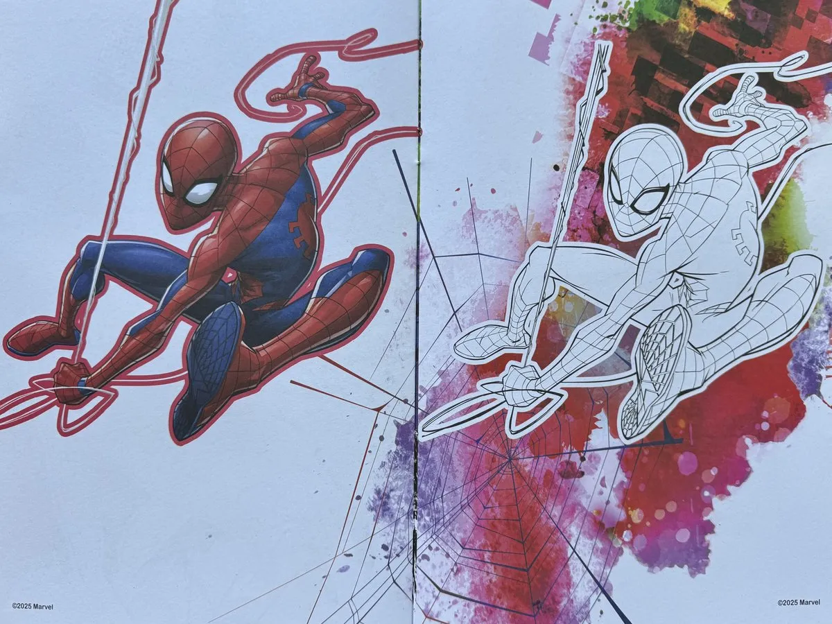 Spider-Man Kleurboek Multicolor - 32 Pagina's