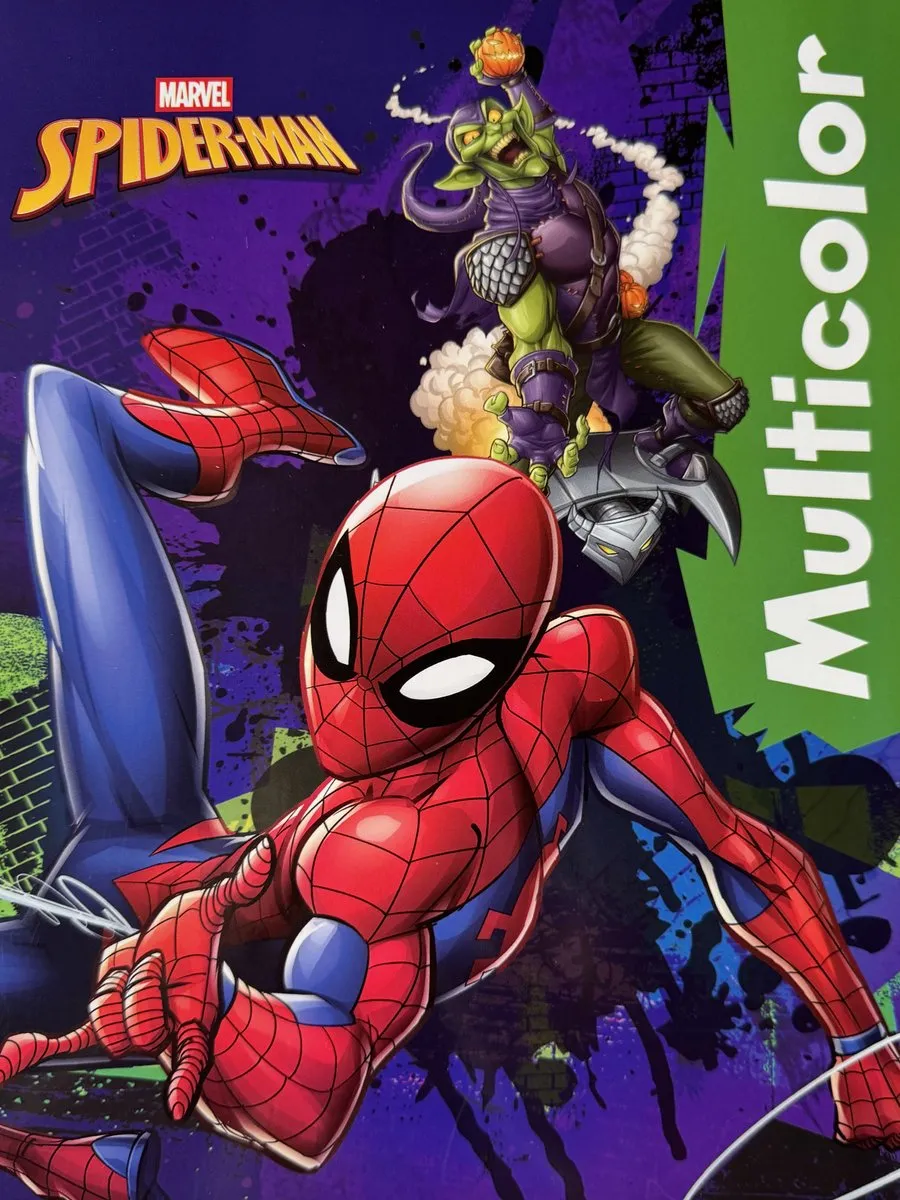 Spider-Man Kleurboek Multicolor
