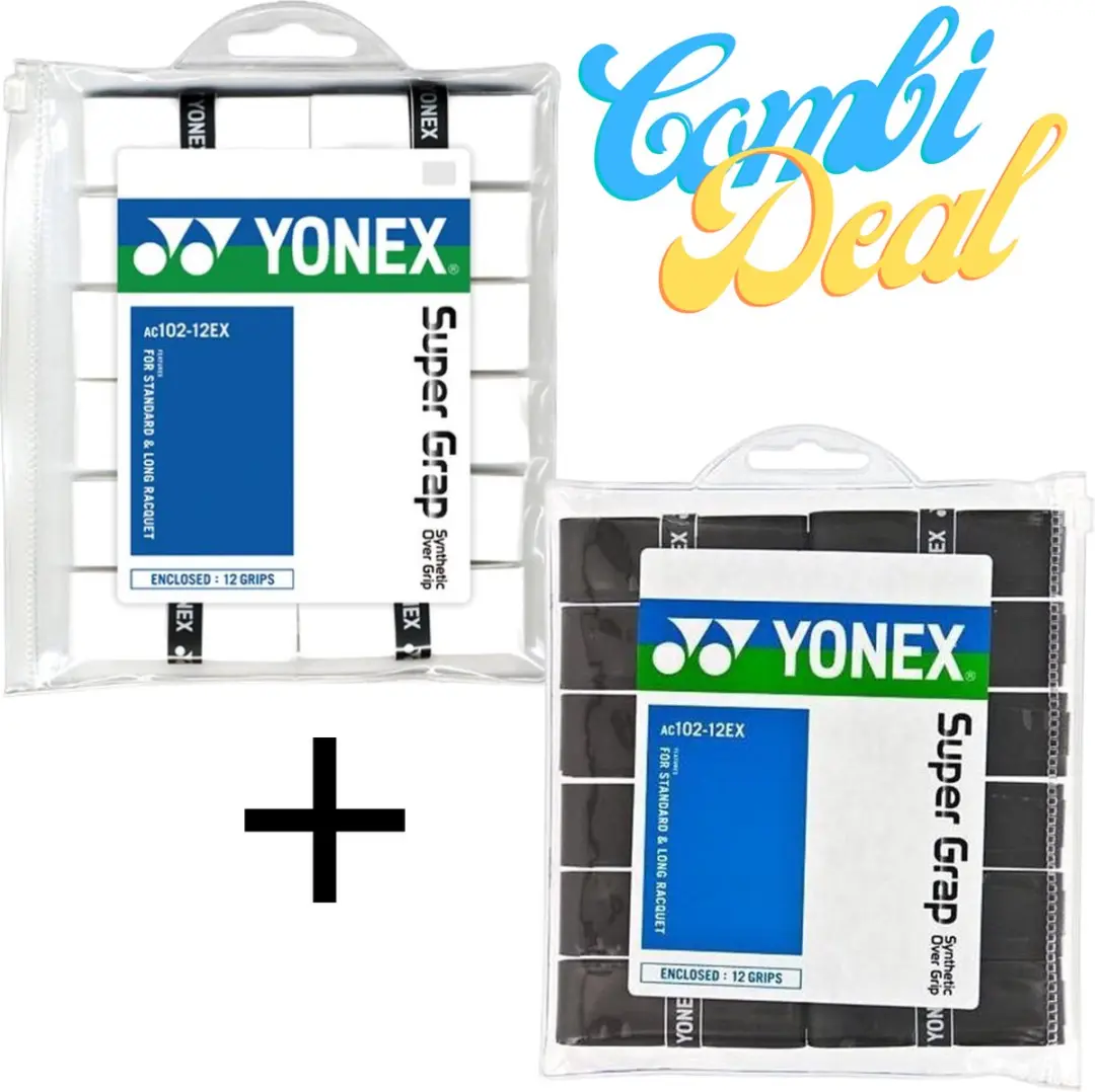 Yonex Super Grap 12 Pack AC102EX Duo Pack