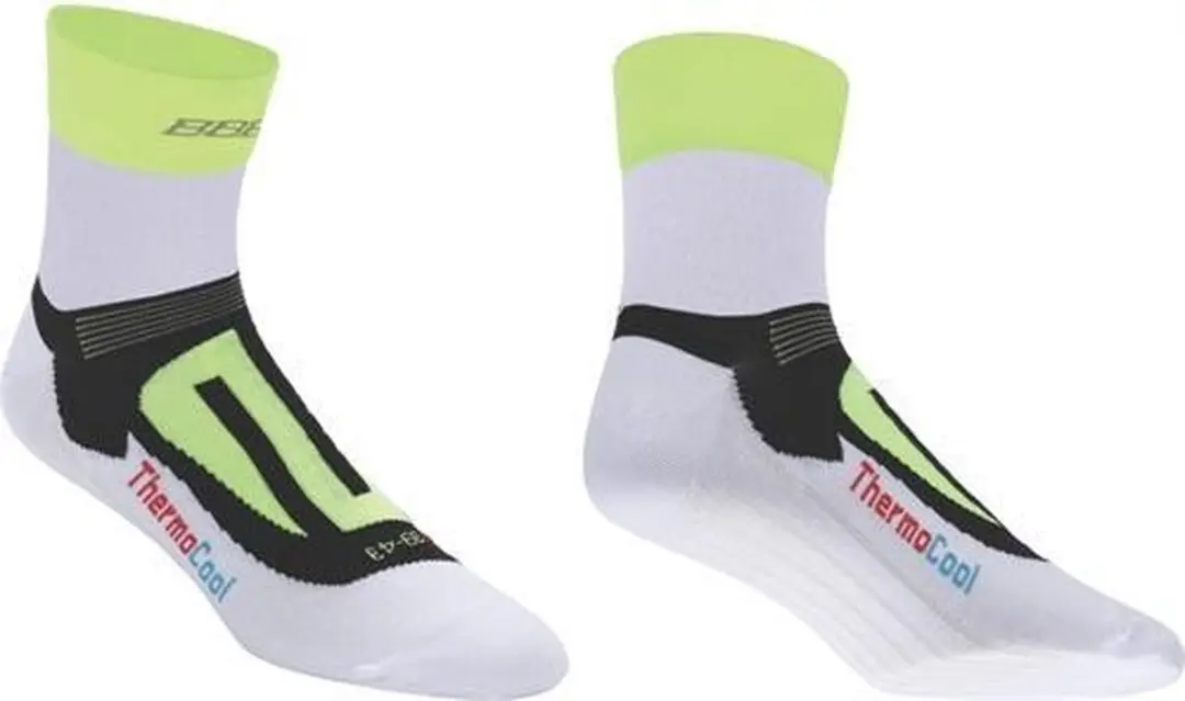 BBB BSO-04 Sokken ErgoFeet Neon Geel/Wit 35/38