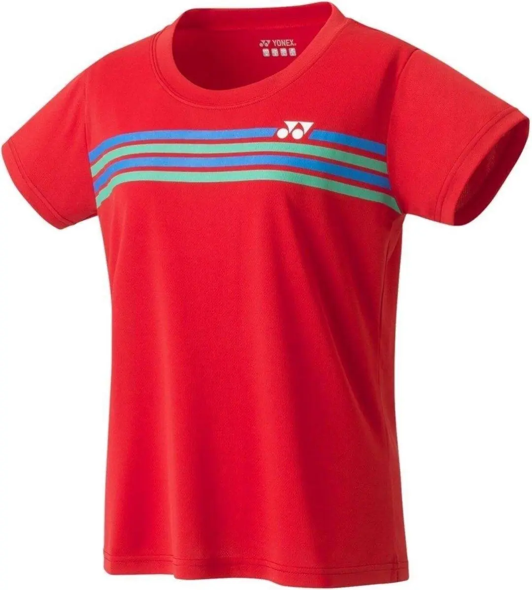Yonex sportshirt Team Shirt Rood Dames Maat XS