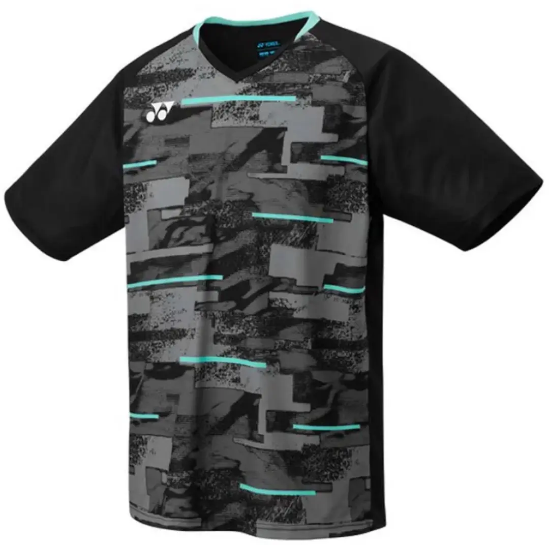 Yonex 0034ex Korte Mouw Poloshirt Zwart 130 cm Kinderen