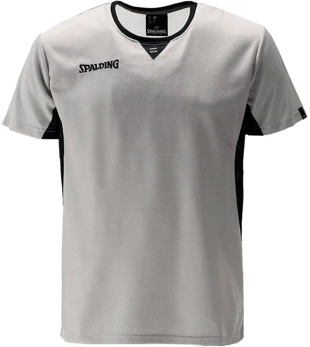 Spalding Referee T-shirt Met Korte Mouwen Grijs S Man