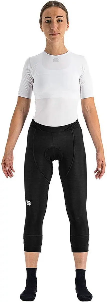 Sportful Neo 3/4 Lange Broek Zonder Bretels Zwart XS Vrouw