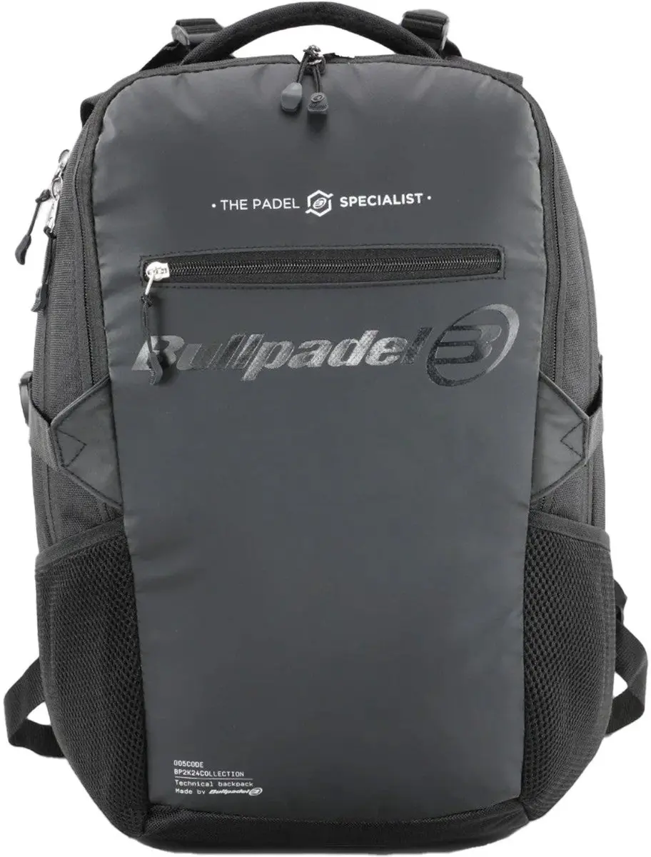 Bullpadel Backpack Tech Black 2025