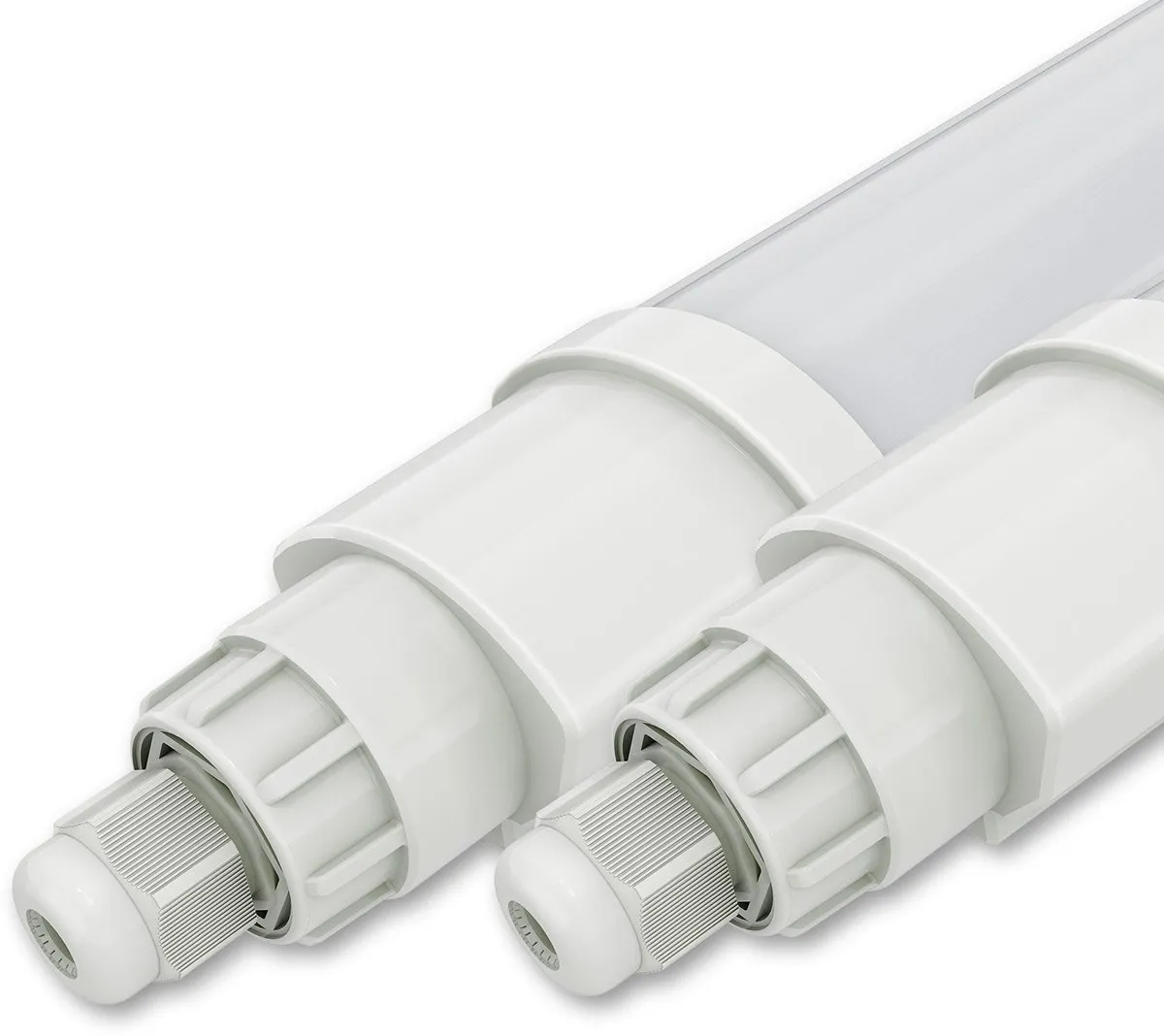 LEDVION 2x LED Armatuur 60cm 12W 6500K - IP65 - Koppelbaar