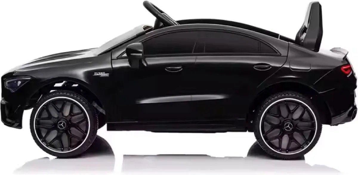 Mercedes AMG CLA 45 S Kinderauto 12V - Zwart