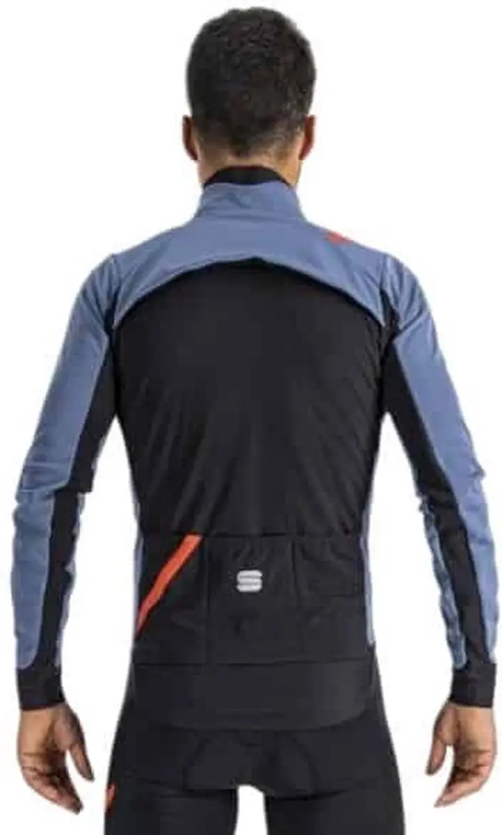 Sportful Fiandre Pro Medium Jacket - Heren - XL - Zwart/Rood