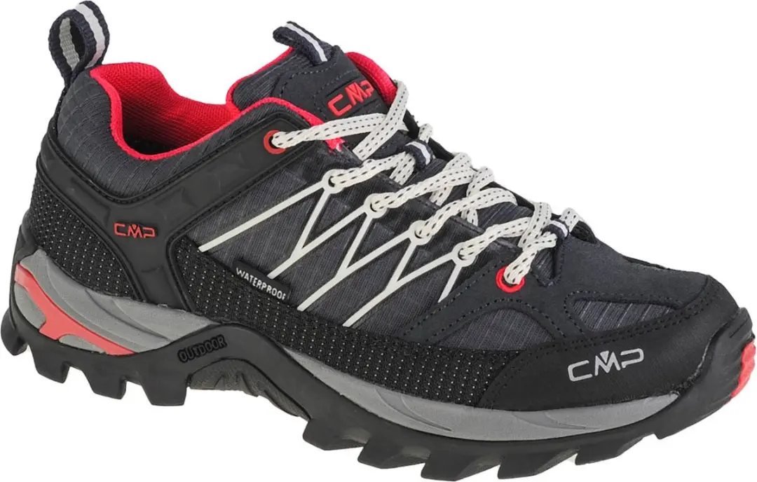CMP Campagnolo Rigel WP Lage Trekkingschoenen Dames, antracite-off white Schoenm