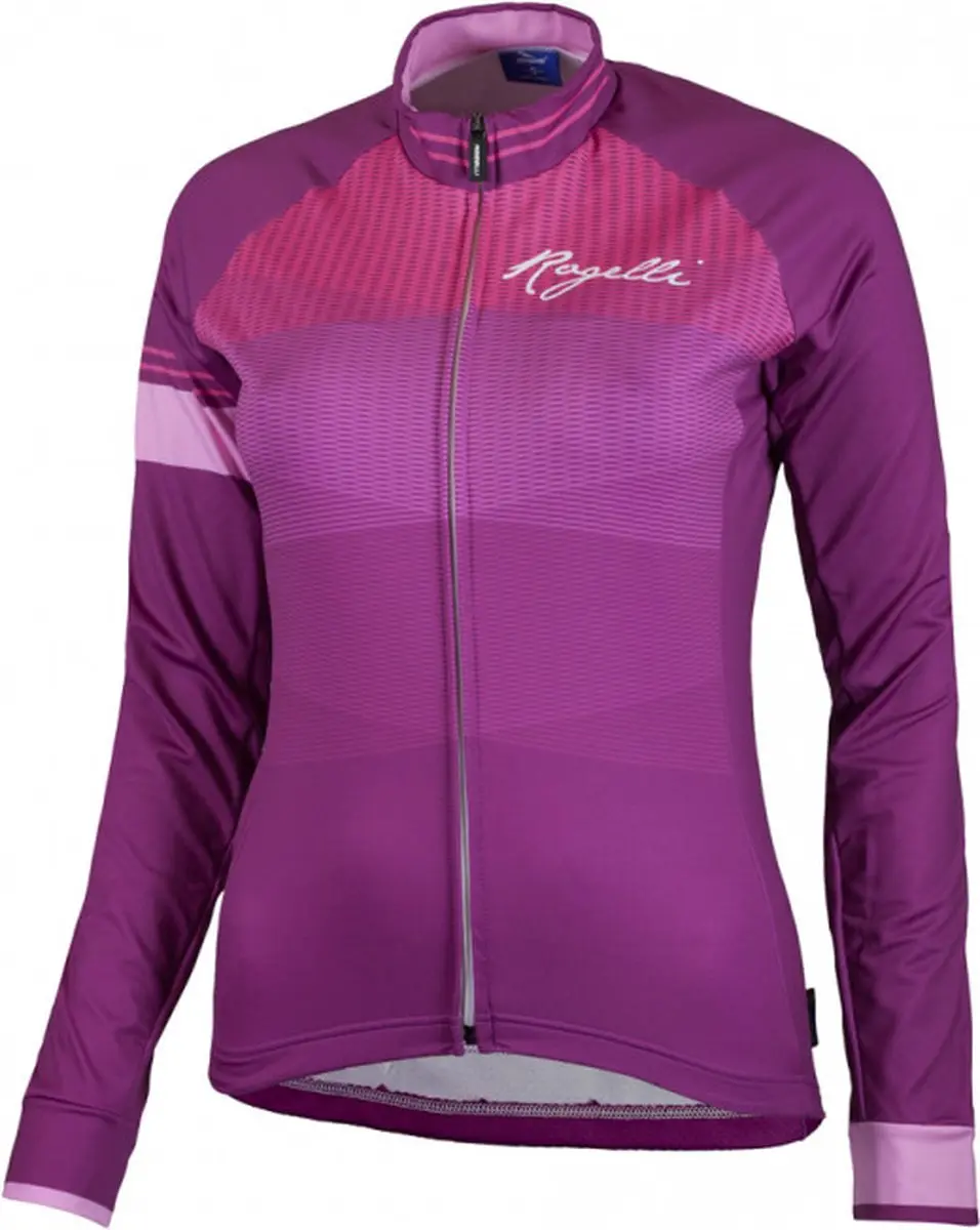 ROGELLI Stelle fietsshirt lange mouw Dames Zwart